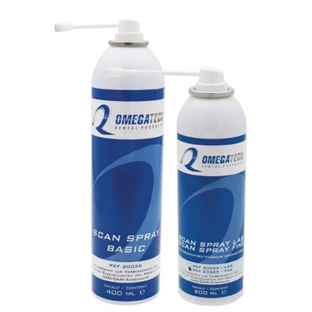 Спрей для улучшения оптическиx качеств моделей при сканировании Omegatech Scanspray Lab 200 мл