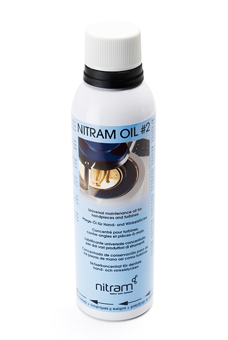 Спрей для смазки Nitram Oil #2 (синий) для смазки наконечников в аппаратах DAC Universal 200 мл
