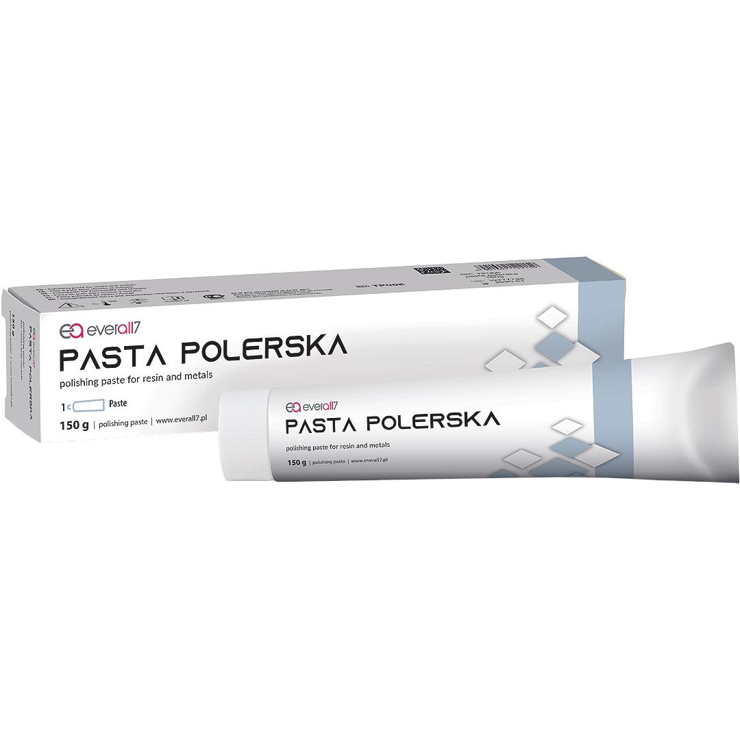 Паста для финишной полировки пластмассы и металла Polerska Polishing paste 150 гр