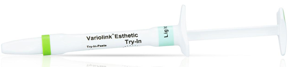 Вариолинк Esthetic Try-In примерочная паста для фиксации Light светлый 1,7 гр 666113WW