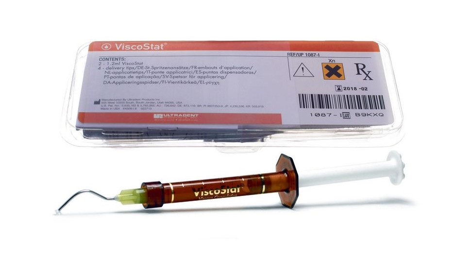 Вискостат ViscoStat Mini Kit 2 * 1,2 мл + 4 насадки Dento - infusor UL1087_
