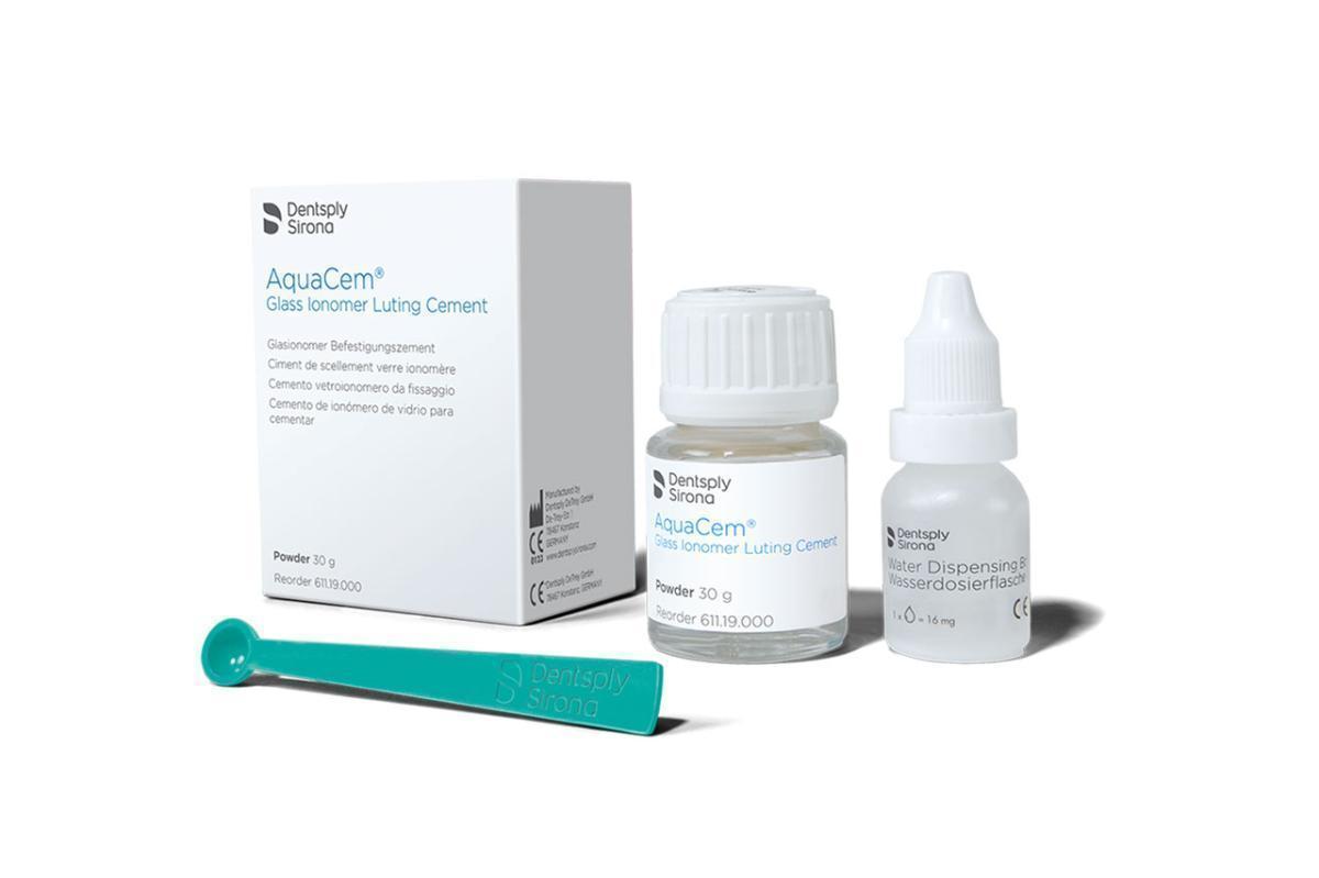 Аква-Цем Dentsply 30 гр + жидкость