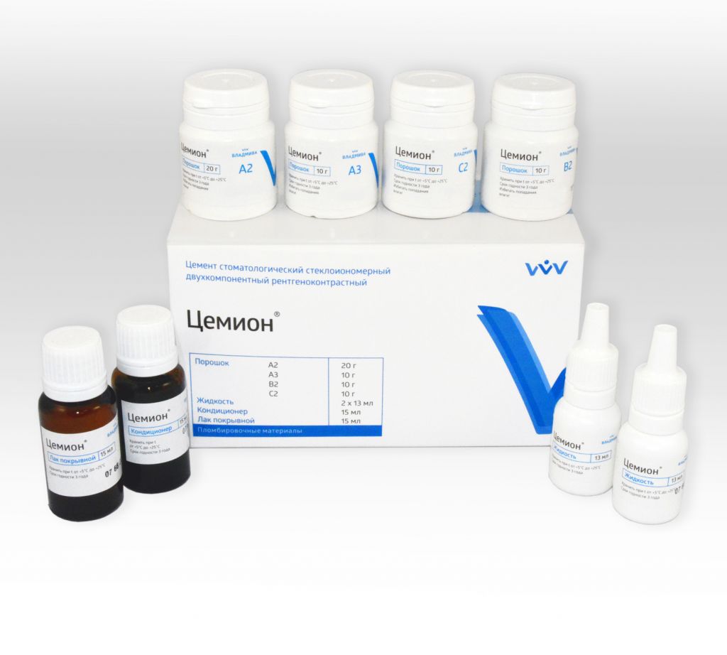 Цемион набор 4 цвета А2 * 20 гр, А3 * 10 гр, B2 * 10 гр, С2 * 10 гр