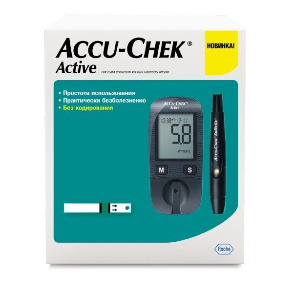 Глюкометр Акку-Чек Актив (Accu-Chek Active)