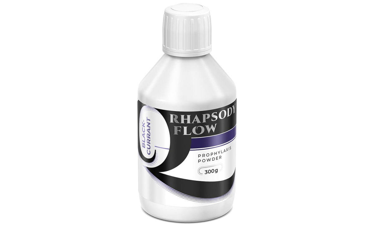 Порошок для Аэр-Фло Rhapsody flow Prophylaxis Powder Черная смородина 300 гр