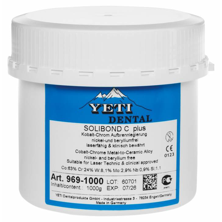 Сплав Solibond C Plus YETI Dental 969-1000 1 кг