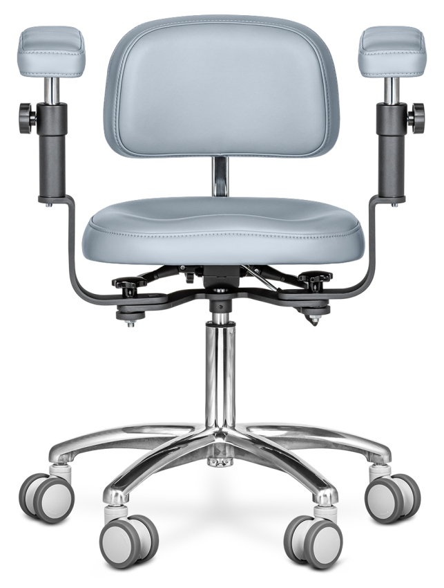 Стул для микроскопа Mercury STANDART серый HX012-11
