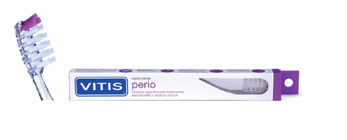 Щетка зубная Vitis Perio средняя редкие пучки