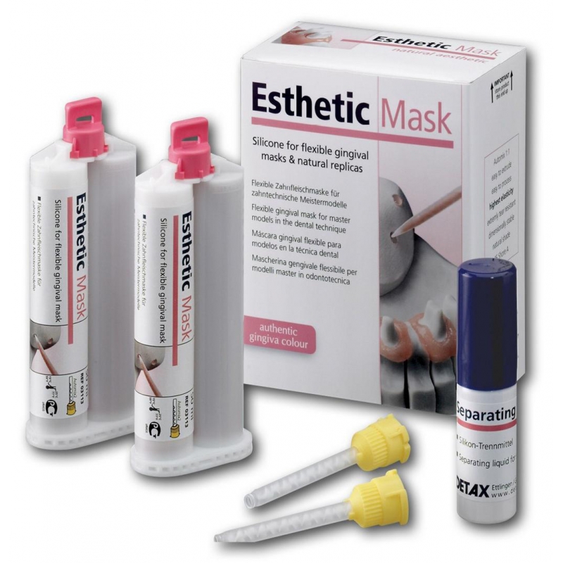 Маска десневая Esthetic Mask силикон мягкая 2 * 50 мл