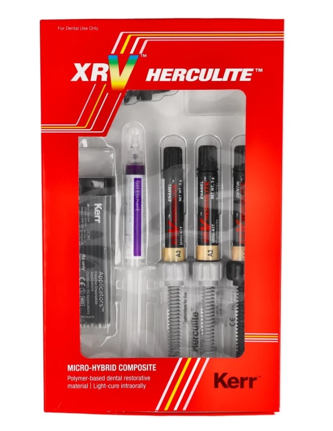 Геркулайт Herculite XRV Mini Kit набор 3 * 3 гр + адгезив 62829