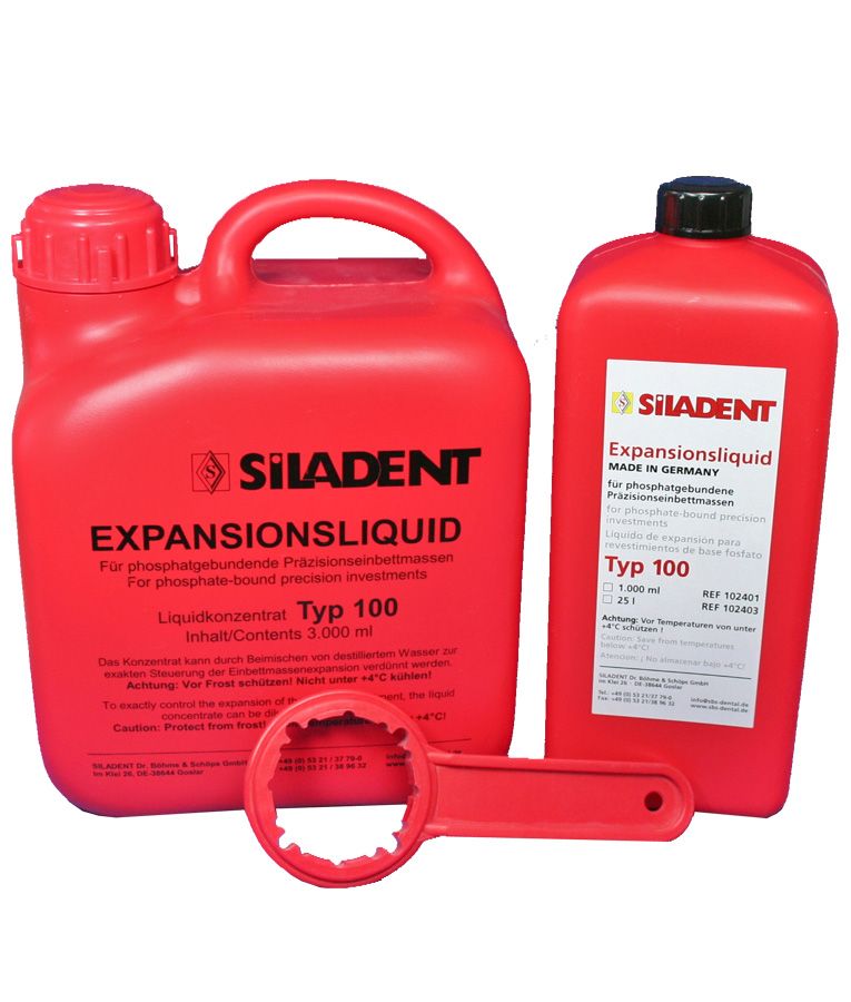 Экспеншен ликвид тип 100 Expansion liquid type 100 жидкость для замешивания паковочных масс 3 л