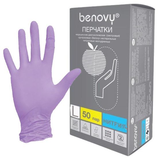 Benovy перчатки купить. Перчатки Benovy нитриловые текстурированные на пальцах. Перчатки нитриловые неопудренные Nitrile l 50пар. Перчатки нитриловые черные Benovy, 50 пар, размер XS. Перчатки нитрил Бенови XS.