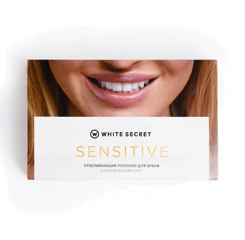 Отбеливающие полоски WhiteSecret SENSITIVE 14 саше_