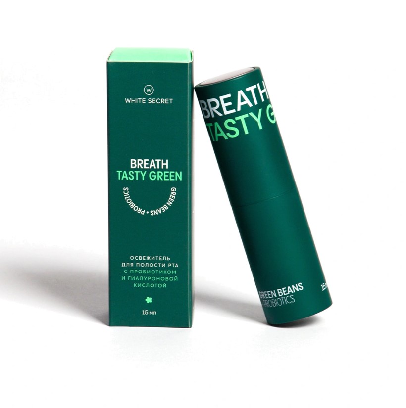 Дентальный парфюм White Secret Breath Tasty Green_