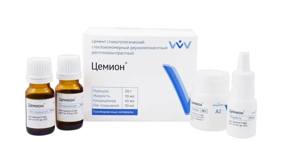 Цемион универсальный А2 20 гр + 10 мл + 10 мл + 10 мл