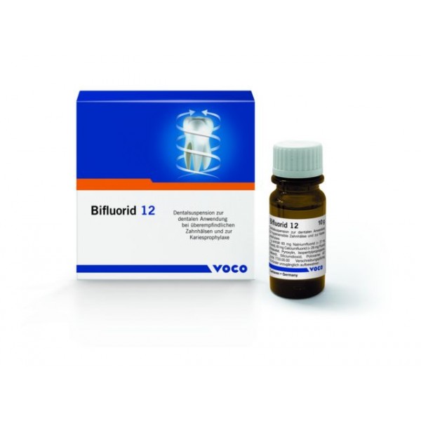 Бифлюорид 12 прозрачный лак для фторирования зубов флакон 4 гр + 10 мл
