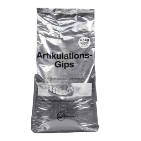Гипс артикуляционный  Artikulationsgips nature белый Giulini 4,5 кг