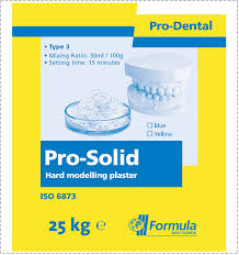 Про Солид супергипс Гипс Pro Solid 3 класс голубой 25 кг